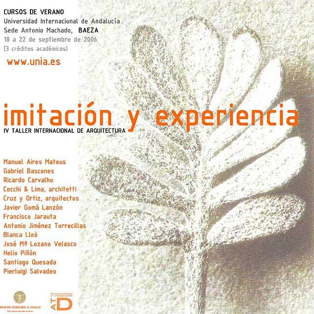 IV Taller Internacional de Arquitectura. 2006